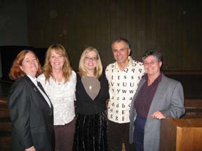 CSUCI Faculty and Alumni with Poet Gary Soto